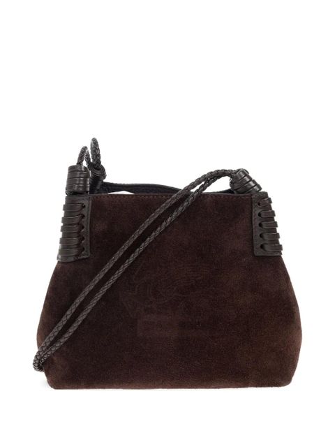 ETRO suede shoulder bag - Brown - zdjęcie produktu nr 1