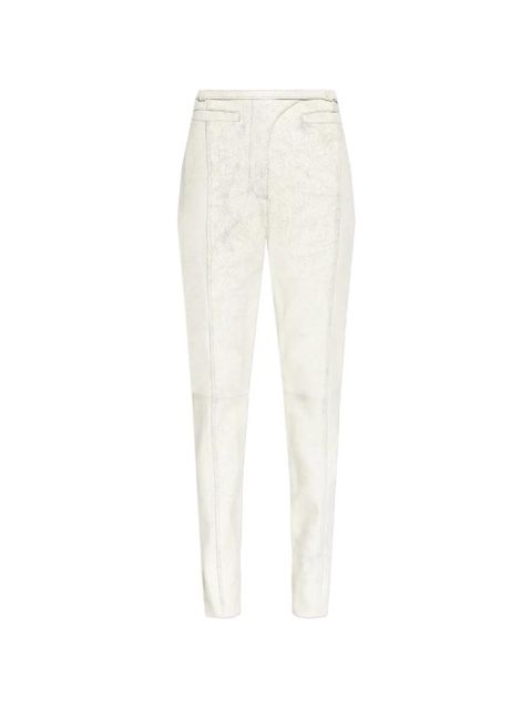 Diesel L-Croc panelled trousers - Neutrals - zdjęcie produktu nr 1