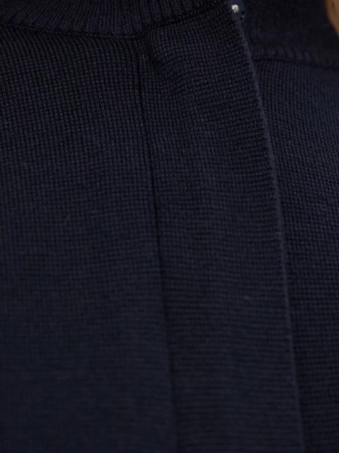 Max Mara Pelago high-neck zip-front cardigan - Black