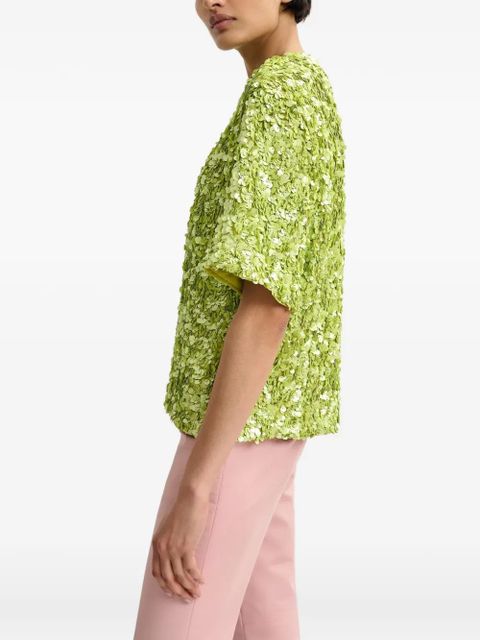 Essentiel Antwerp sequin blouse - Green