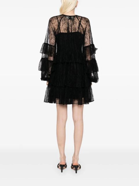 Aje mini Primrosi dress - Black