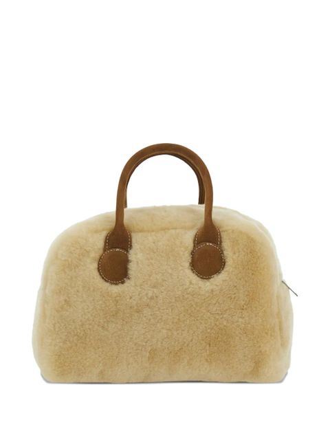 Marge Sherwood shearling tote bag - Neutrals - zdjęcie produktu nr 2