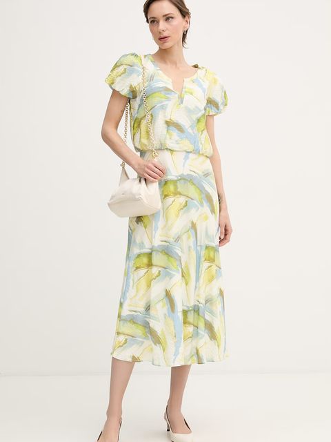 DKNY sukienka letnia z wiskozy - zdjęcie produktu nr 1