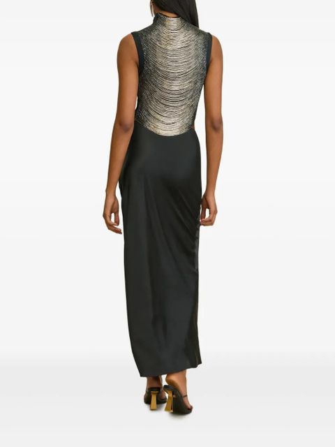 Cult Gaia Chantel bias-cut maxi skirt - Black