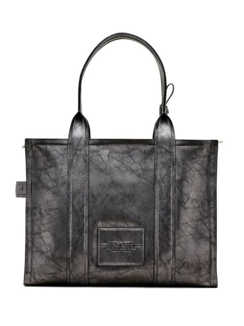 Marc Jacobs The Metallic Tote Bag - Black