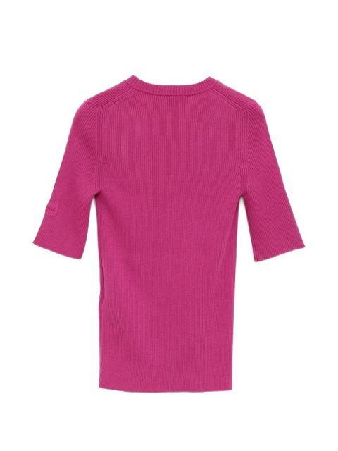 Chloé ribbed top - Pink - zdjęcie produktu nr 2
