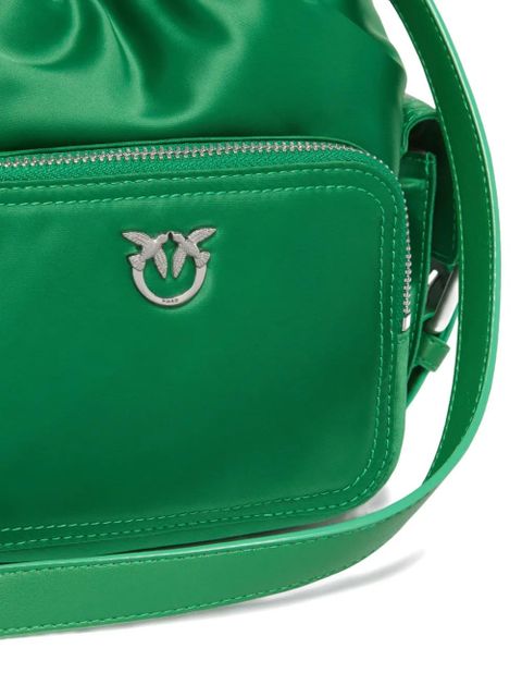 PINKO small drawstring bucket bag - Green
