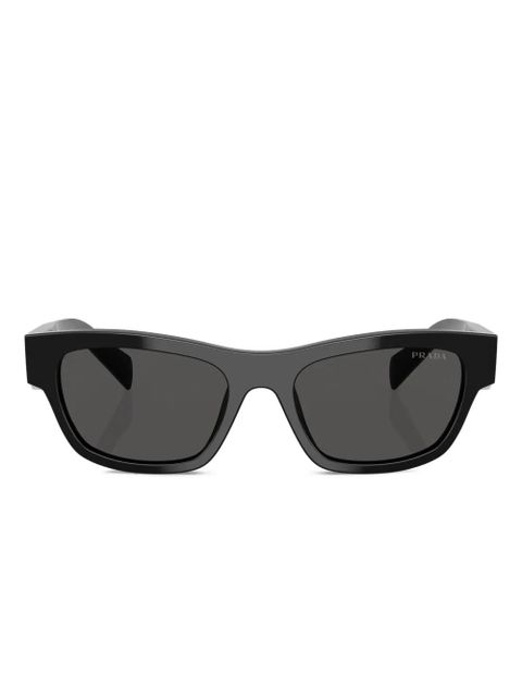 Prada Eyewear logo-plaque sunglasses - Black - zdjęcie produktu nr 1