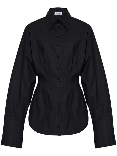 The Attico Attico Cotton Shirt - Black - zdjęcie produktu nr 1
