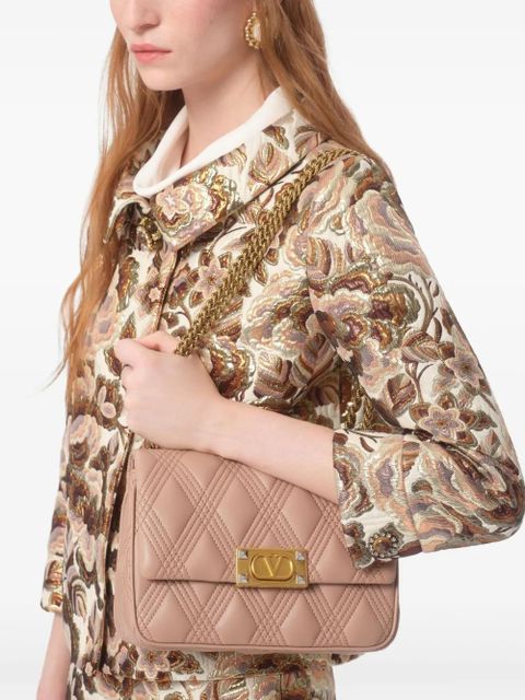 Valentino Garavani medium Quiltie 67 shoulder bag - Pink