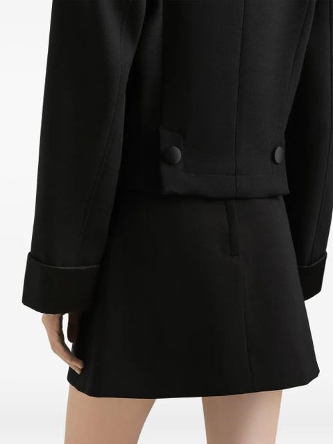 Dolce & Gabbana double-breasted cropped jacket - Black