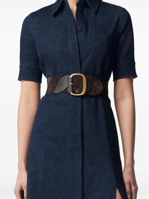 Altuzarra twist braid belt - Brown