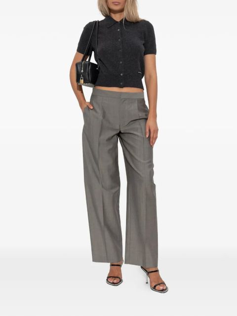 Alexander Wang mid-rise trousers - Grey - zdjęcie produktu nr 2