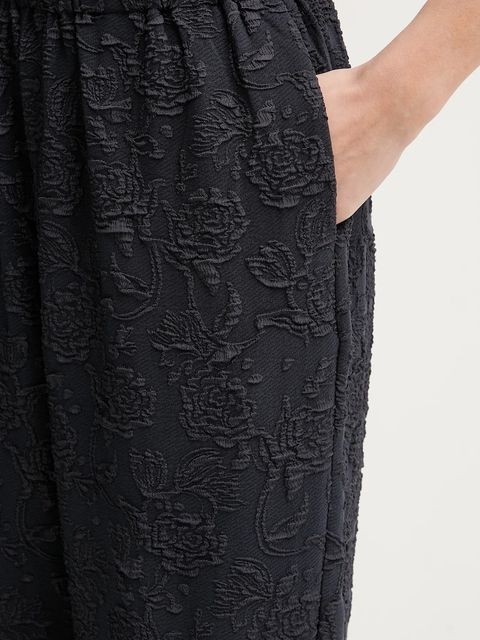 Stine Goya spodnie damskie kolor granatowy proste high waist SG-PS26-P043-2458