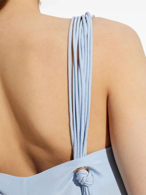 Cult Gaia Etsuko high-low-hem top - Blue