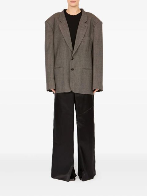 MM6 Maison Margiela single-breasted blazer - Grey - zdjęcie produktu nr 2