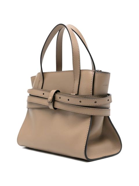 Moschino buckle-strap tote bag - Neutrals