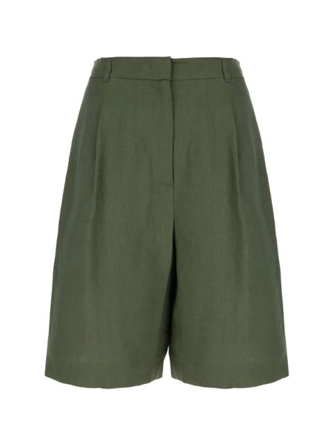 Max Mara Mstcaravan pleated shorts - Green - zdjęcie produktu nr 1
