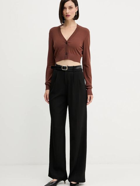 Silvian Heach kardigan LIKOPIO damski kolor brązowy lekki GPA25383CD - zdjęcie produktu nr 2