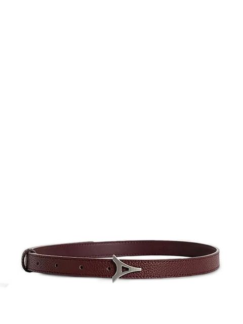 Manière De Voir Leonie Eiffel-buckle belt - Red - zdjęcie produktu nr 1