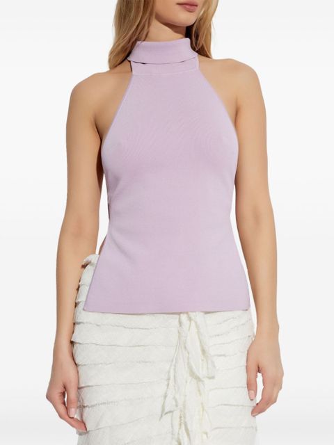 Cult Gaia halterneck top - Purple - zdjęcie produktu nr 2