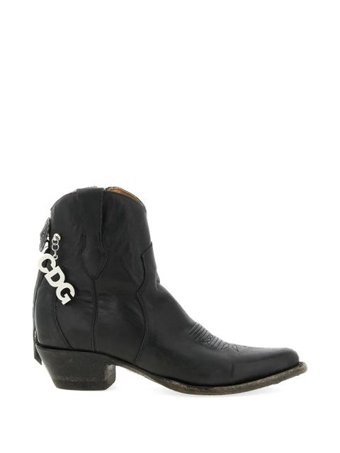 Comme Des Garçons x Mexicana logo-charm boots - Black - zdjęcie produktu nr 1