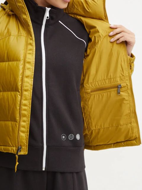 The North Face kurtka puchowa 2000 Retro Nuptse Jacket damska kolor żółty zimowa NF0A831FECJ1