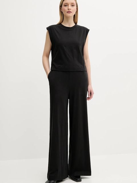 G-Star kombinezon bawełniany kolor czarny bawełniany z dekoltem okrągłym D26101-B771 - zdjęcie produktu nr 1