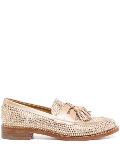 René Caovilla 70mm crystal-embellished sandals - Black - zdjęcie produktu nr 1