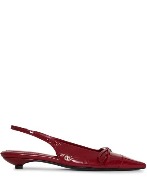 ANINE BING Zoey slingback pumps - Red - zdjęcie produktu nr 1