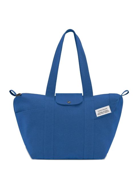Longchamp medium Le Pliage tote bag - Blue - zdjęcie produktu nr 1