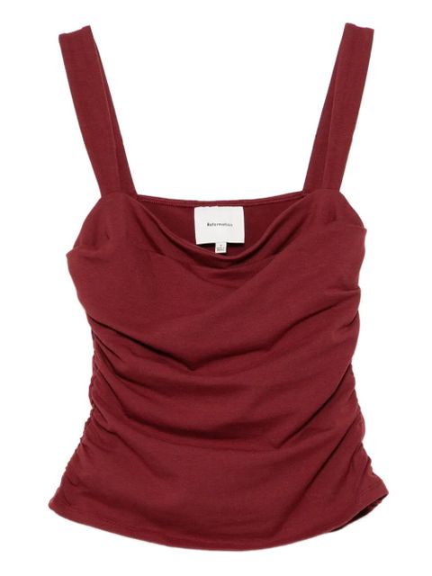 Reformation Trish knit top - Red - zdjęcie produktu nr 1