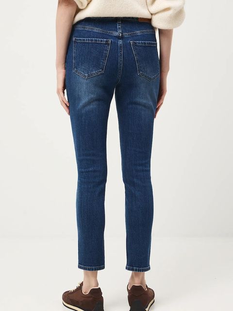 Medicine jeansy damskie kolor granatowy - zdjęcie produktu nr 2