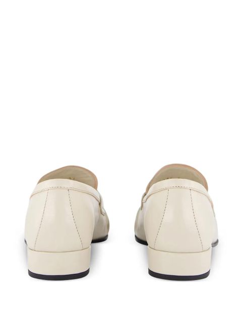 Prada ruffled loafers - Neutrals