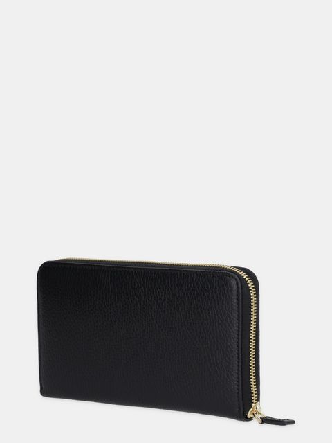 Liviana Conti portfel skórzany damski kolor czarny A5WB55