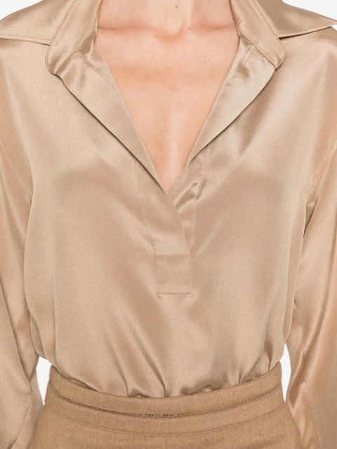 Max Mara Zanzero blouse - Neutrals