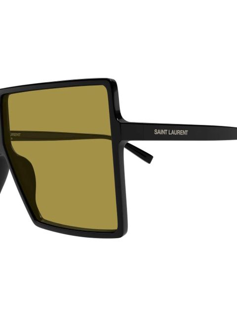 Saint Laurent Eyewear SL 909 Betty S square-frame sunglasses - Black