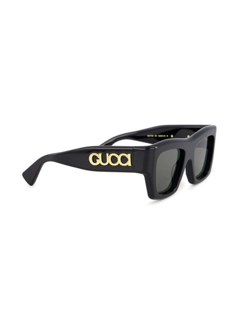 Gucci square-frame sunglasses - Black