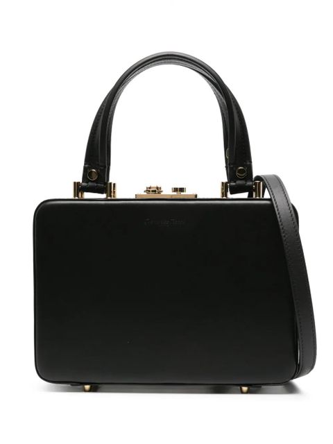 Gianvito Rossi Valì leather tote bag - Black - zdjęcie produktu nr 1