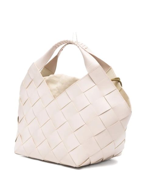 DRAGON DIFFUSION woven botteghe tote bag - Neutrals