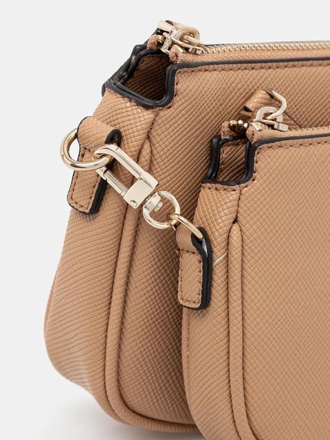 Guess torebka NOELLE kolor brązowy HWZG78 79710