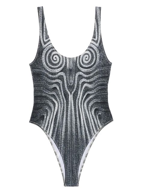 Jean Paul Gaultier printed swimsuit - Black - zdjęcie produktu nr 1