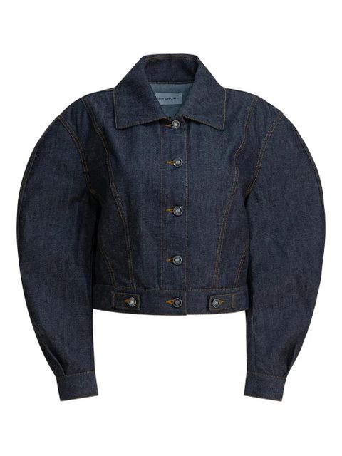 Givenchy Back-to-front Cocoon denim jacket - Blue - zdjęcie produktu nr 1
