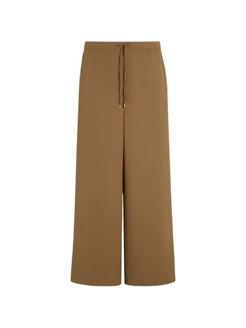 Max Mara Mstcorone drawstring palazzo pants - Brown - zdjęcie produktu nr 1