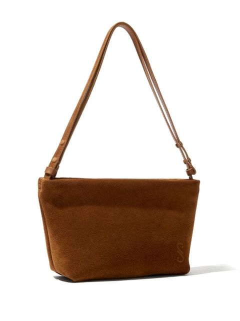 Proenza Schouler Bond suede shouler bag - Brown