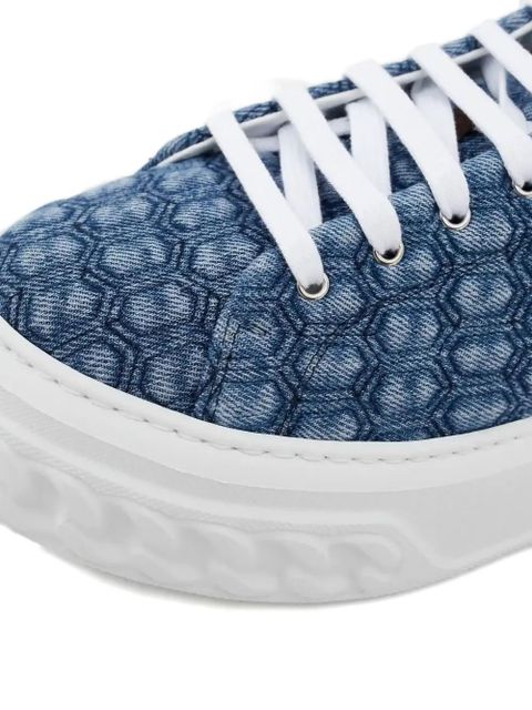 Casadei Off-Road lace-up sneakers - Blue - zdjęcie produktu nr 2