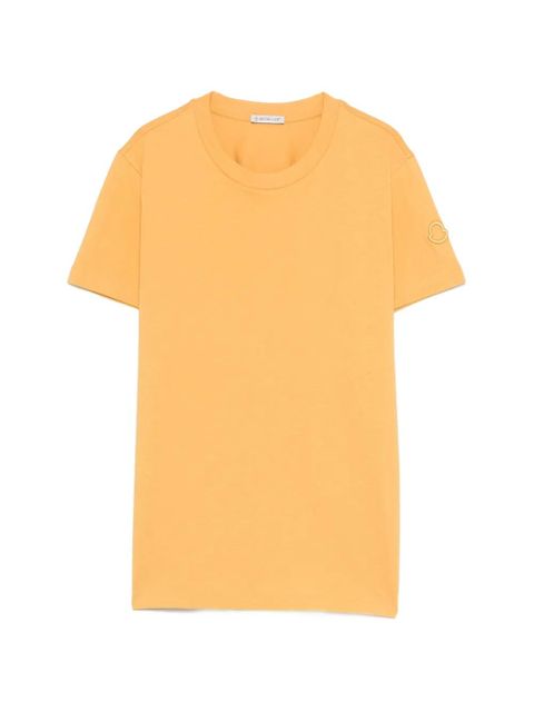 Moncler crew-neck T-shirt - Yellow - zdjęcie produktu nr 1