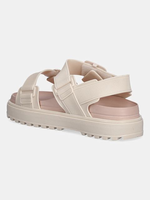 Melissa sandały TOWNY damskie kolor beżowy na platformie M 35964