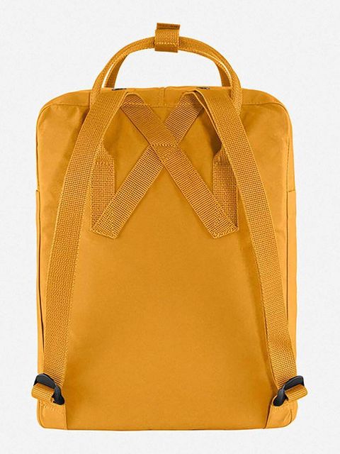 Fjallraven plecak Kanken kolor żółty duży z aplikacją F23510.160-160 - zdjęcie produktu nr 1