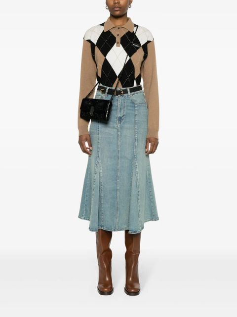 Aspinal Of London Mayfair floral-embroidered clutch - Black - zdjęcie produktu nr 2